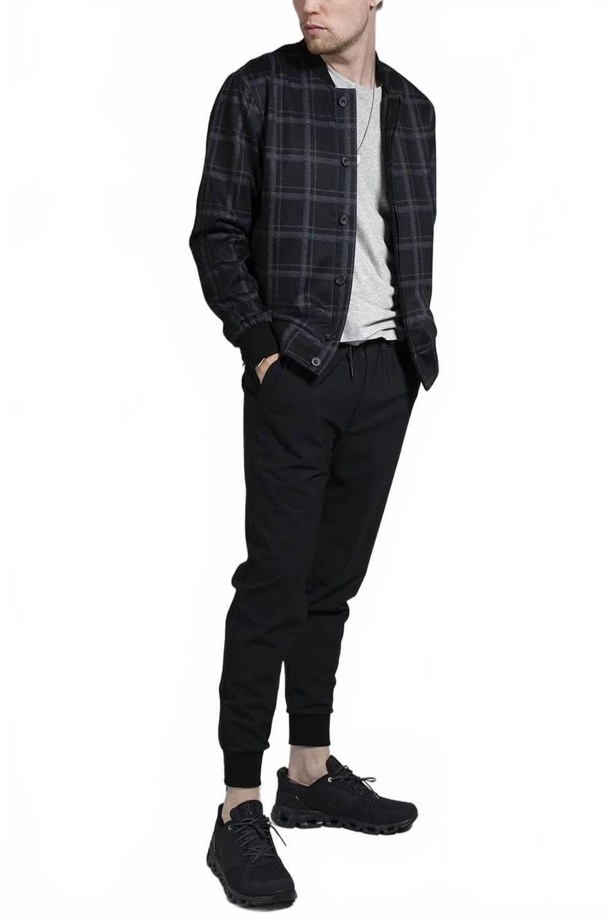 NEW ELEVENTY pierre button blazer in plaid
